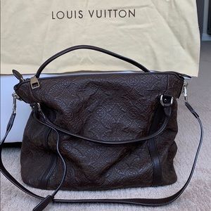 Louis Vuitton leather tote